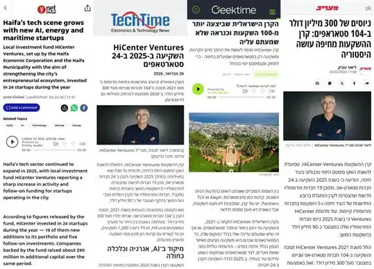 HiCenter Ventures, leading investment fund